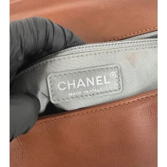 CHANEL Brown Big CC Chain Shoulder Bag A-A26997 - Picture 8 of 12